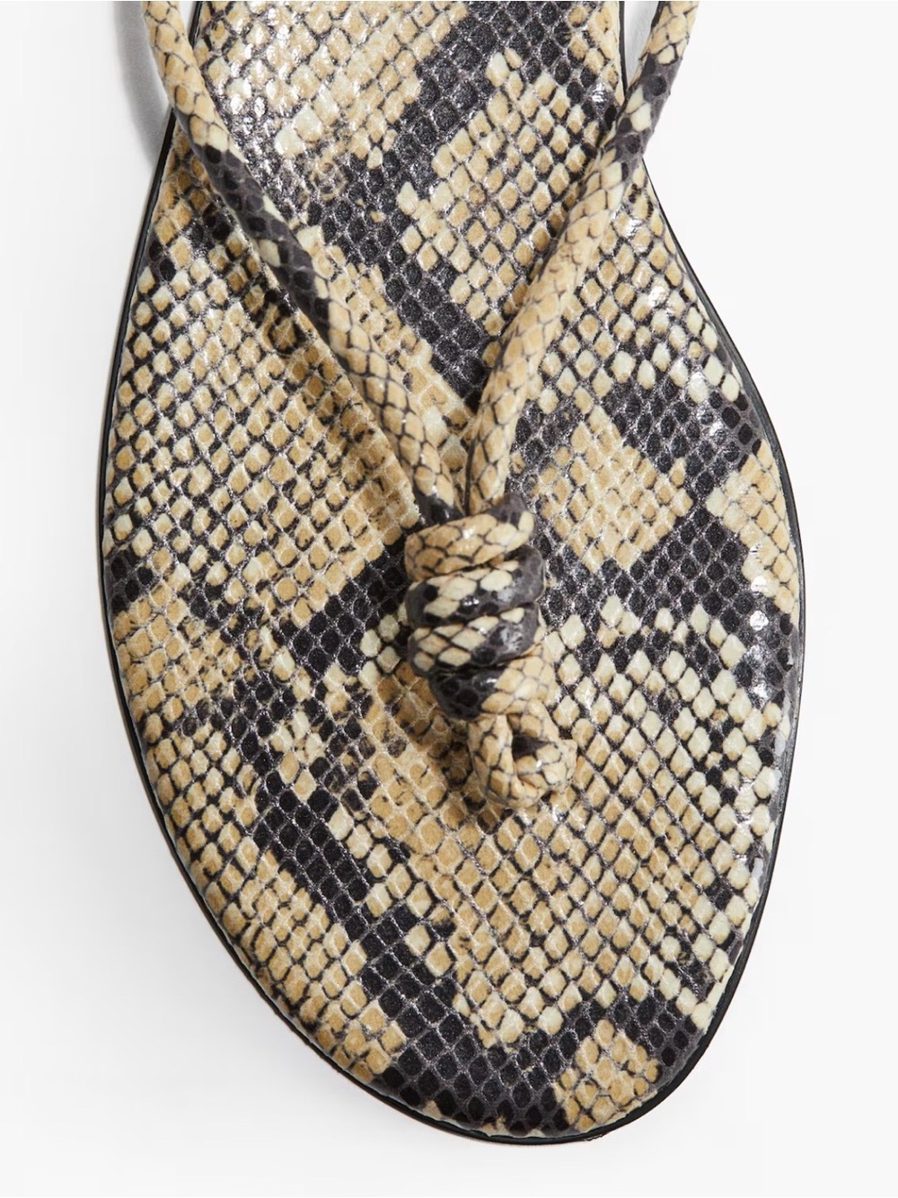 H&M KNOT-DETAIL FLIP-FLOPS - Picture 3 of 5